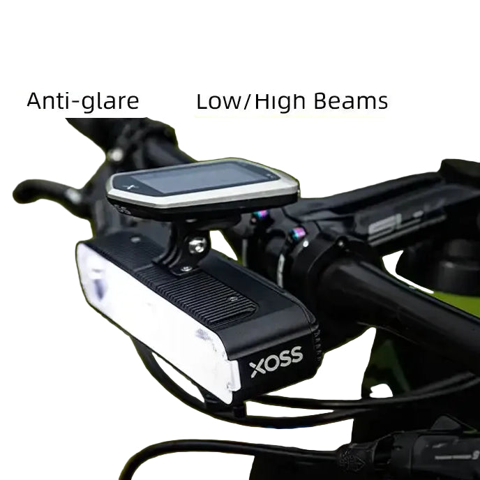 XOSS 3000Lm Bike Headlight XL3000 Headlight Super Bright Flashlight Waterproof TypeC Rechargeable 9000mAh Bicycle Front