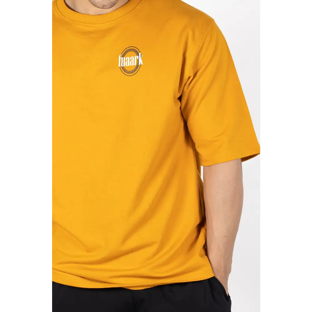Zodiac Oversized T-shirt Mustard