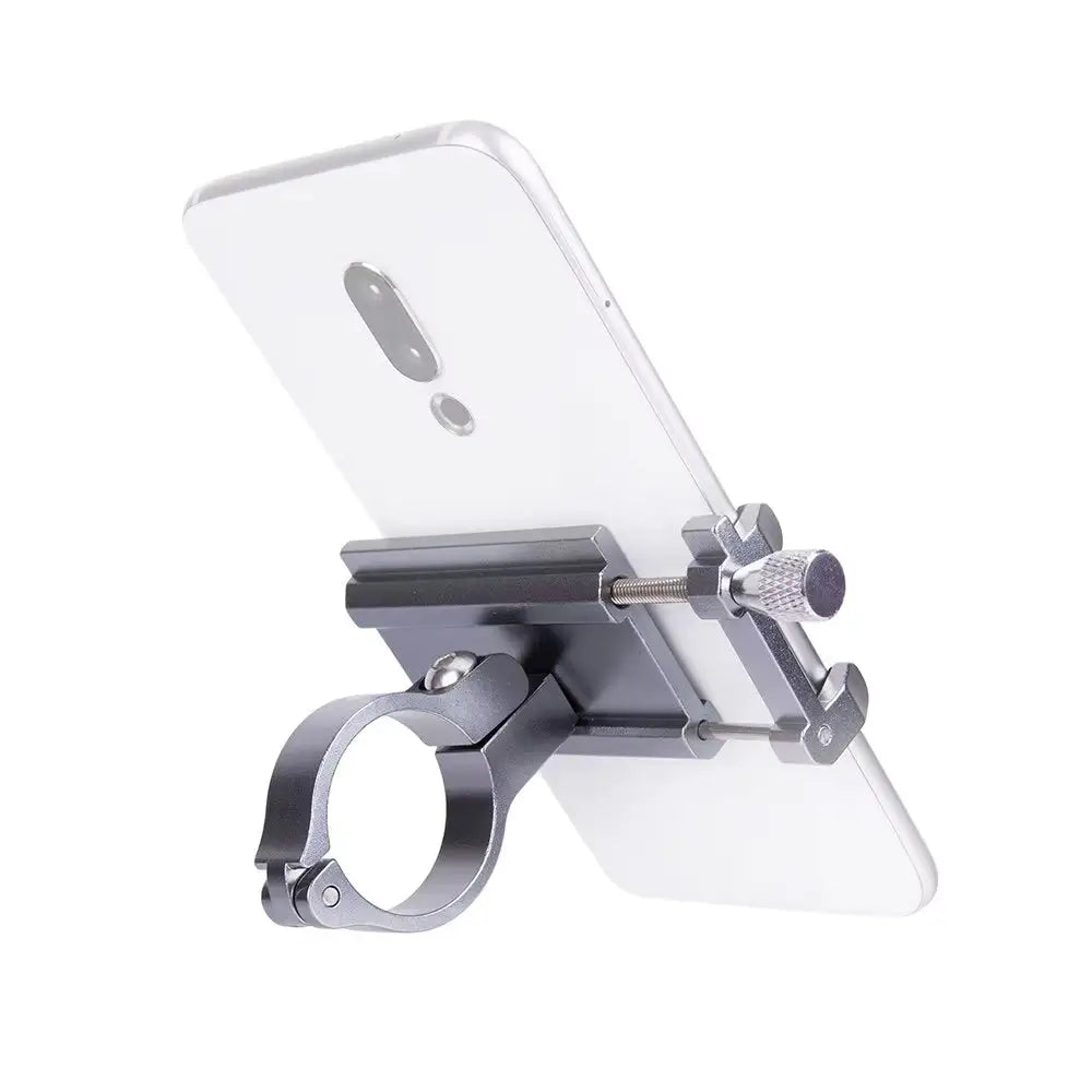ZTTO Universal Bicycle Phone Holder - Durable Metal Mount for MTB Road Bike and Motorcycle Compatible with Mobile