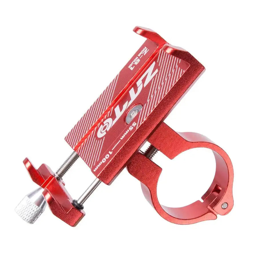 ZTTO Universal Bicycle Phone Holder - Durable Metal Mount for MTB Road Bike and Motorcycle Compatible with Mobile